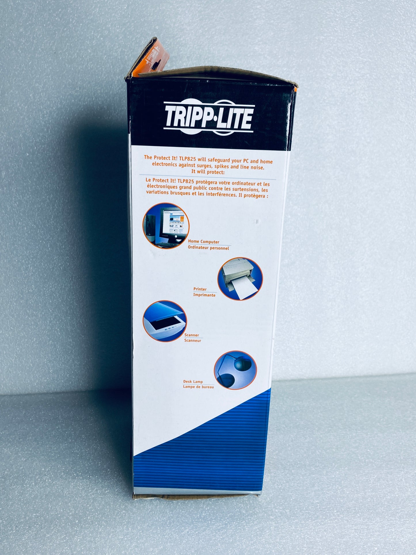 new Other - Tripp Lite Protect It! 8 Outlet Surge Protector With 25ft. Cable