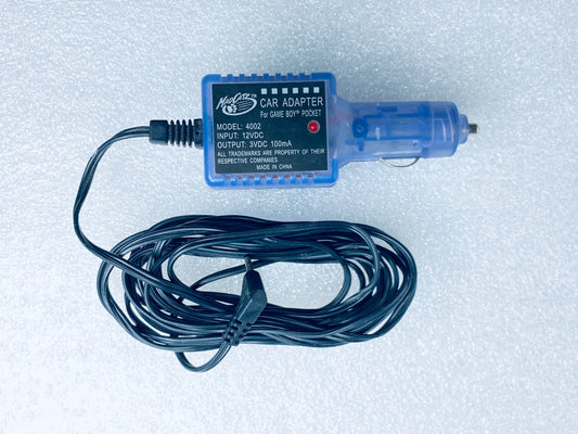 #24 - madCatz Purple Car Adapter For Game Boy Pocket, 4002 - (READ) - (IN CONDITION AS SHOWN)