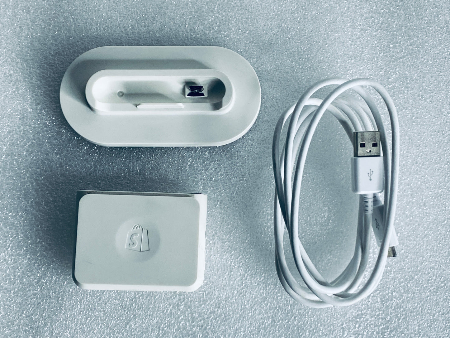 Lot Of 2-Shopify Tap & Chip S1802 Card Reader W/ Dock & S1701 Chip/Swipe Reader