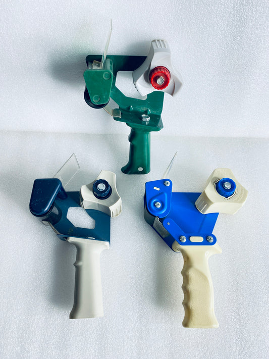 lot Of 3 - 2" Packing Tape Dispenser Guns For Packaging