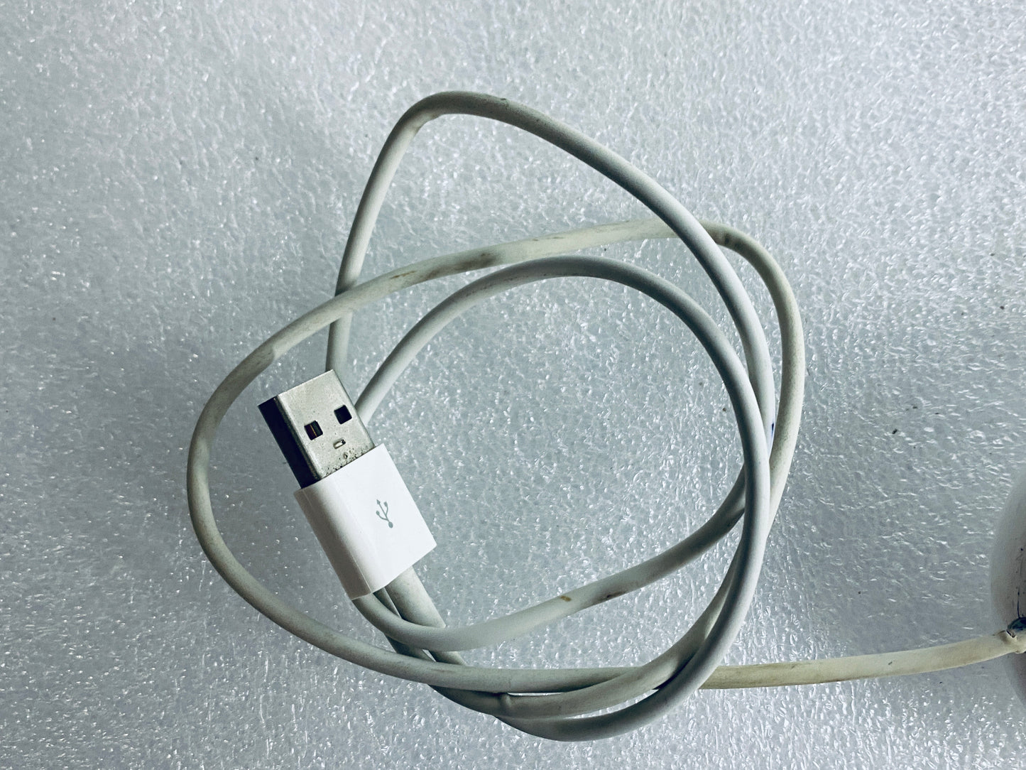 lot Of 2-Apple White USB Wired Mighty/Optical Mouse, A1152-READ