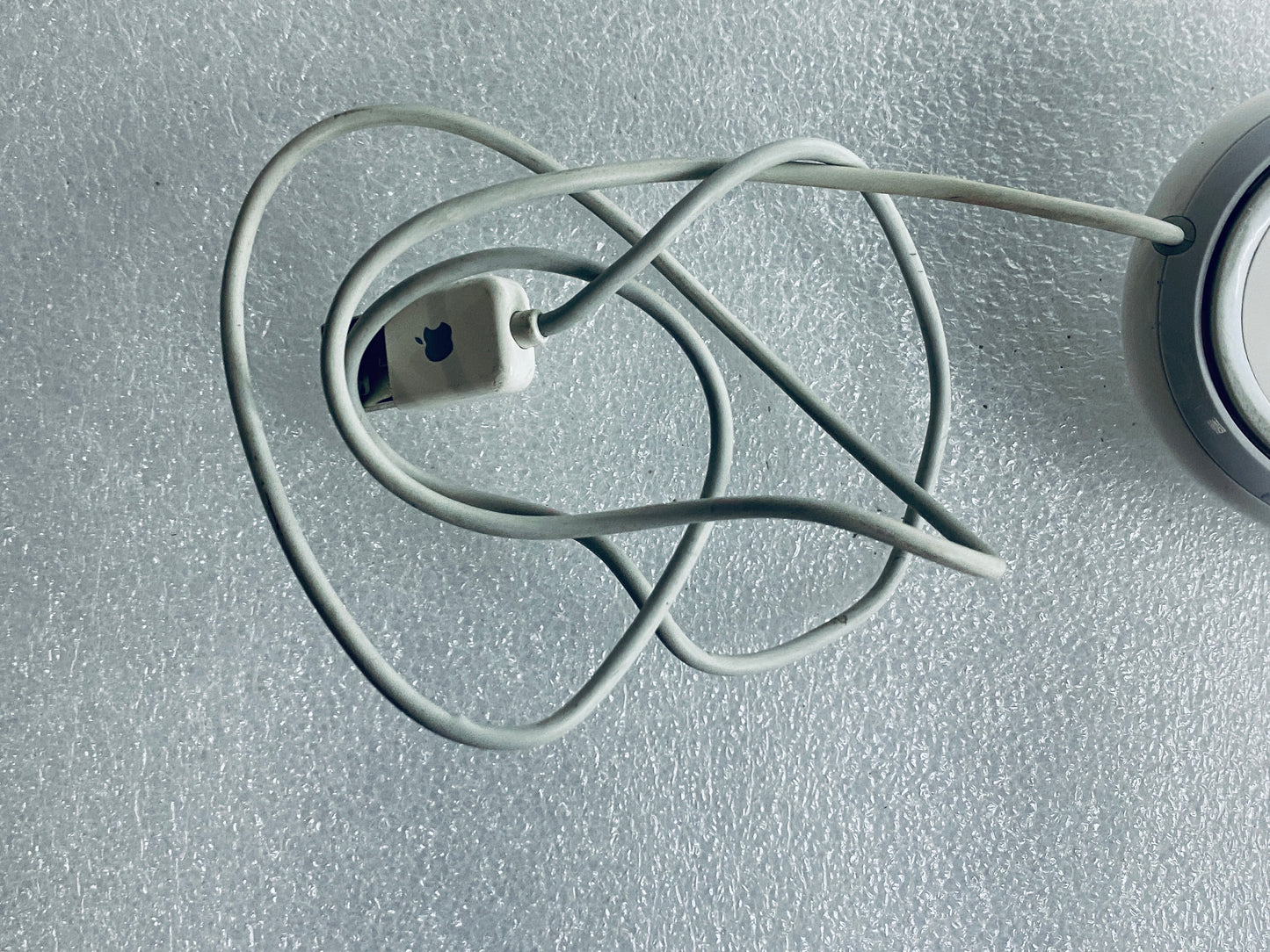 lot Of 2-Apple White USB Wired Mighty/Optical Mouse, A1152-READ