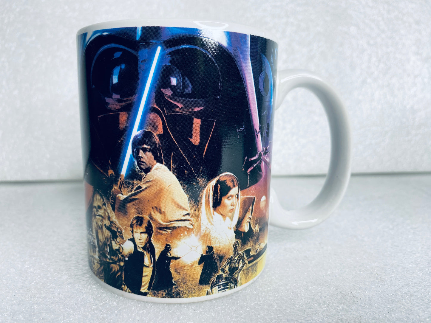 lot Of 2 -Galerie Lucasfilm Star Wars Coffee Mug Cups, Dishwasher/Microwave Safe