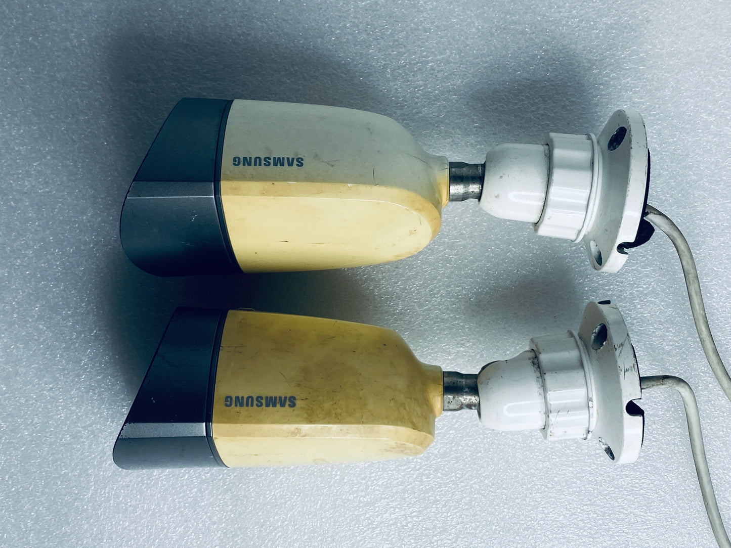 Lot Of 2-Samsung Wired Digital Colour Video Security Cameras, SDC-7340BCN-(READ)