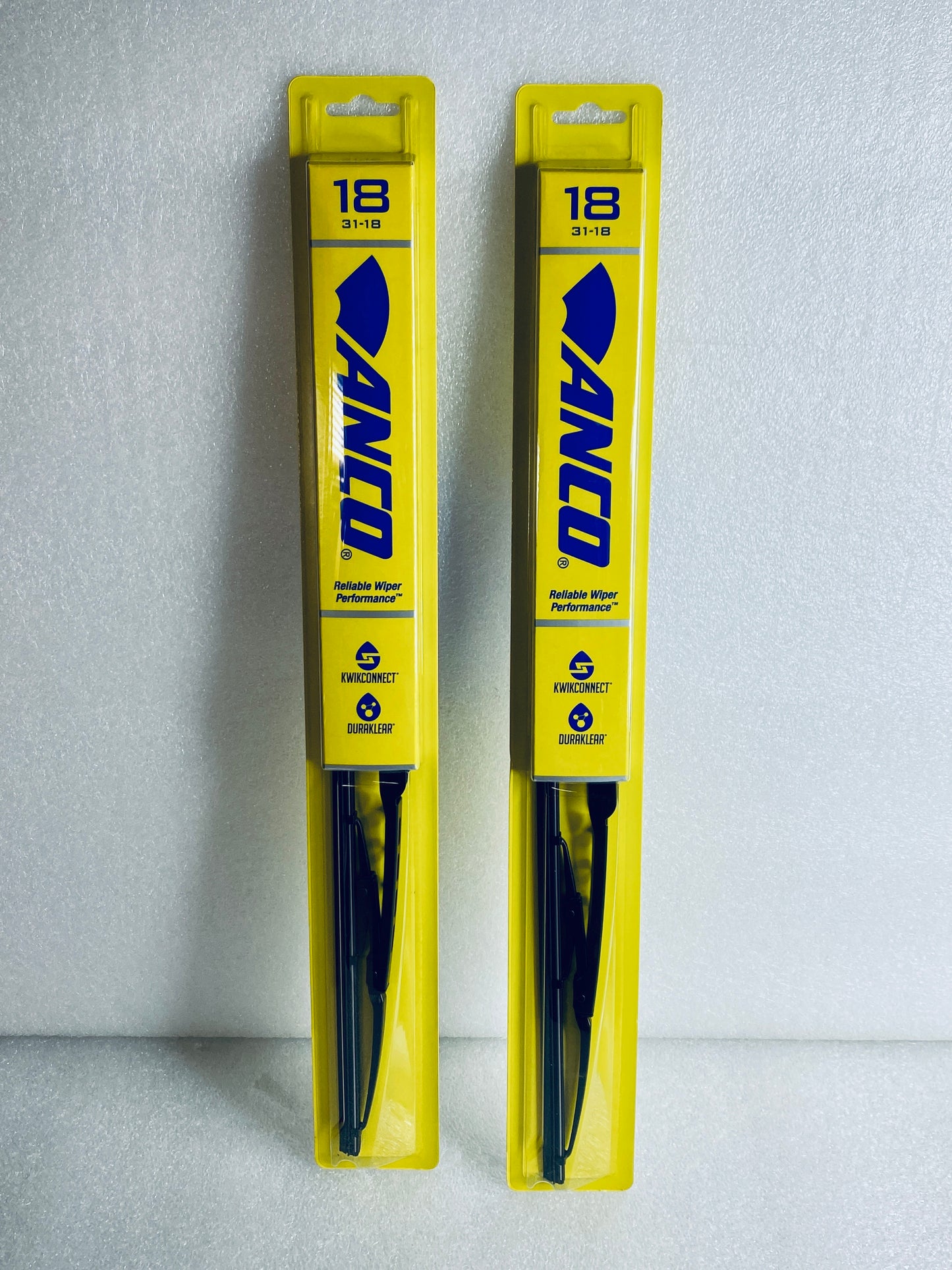 lot Of 2 New - Anco 31-18 Series 18" Wiper Blades