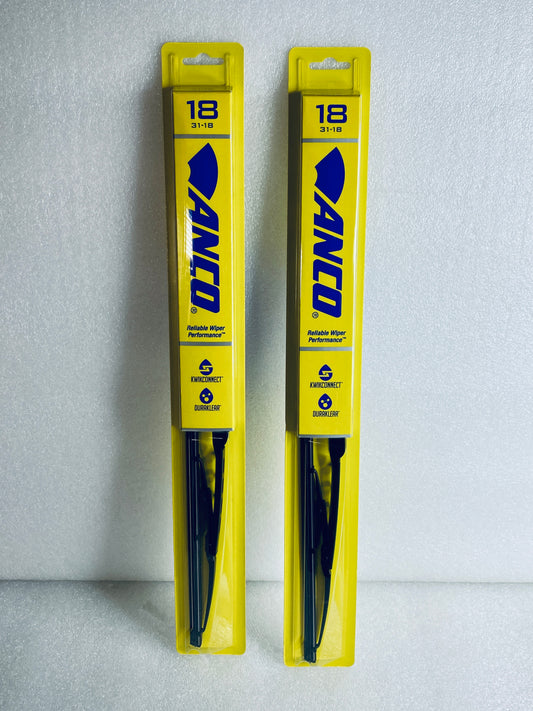 lot Of 2 New - Anco 31-18 Series 18" Wiper Blades