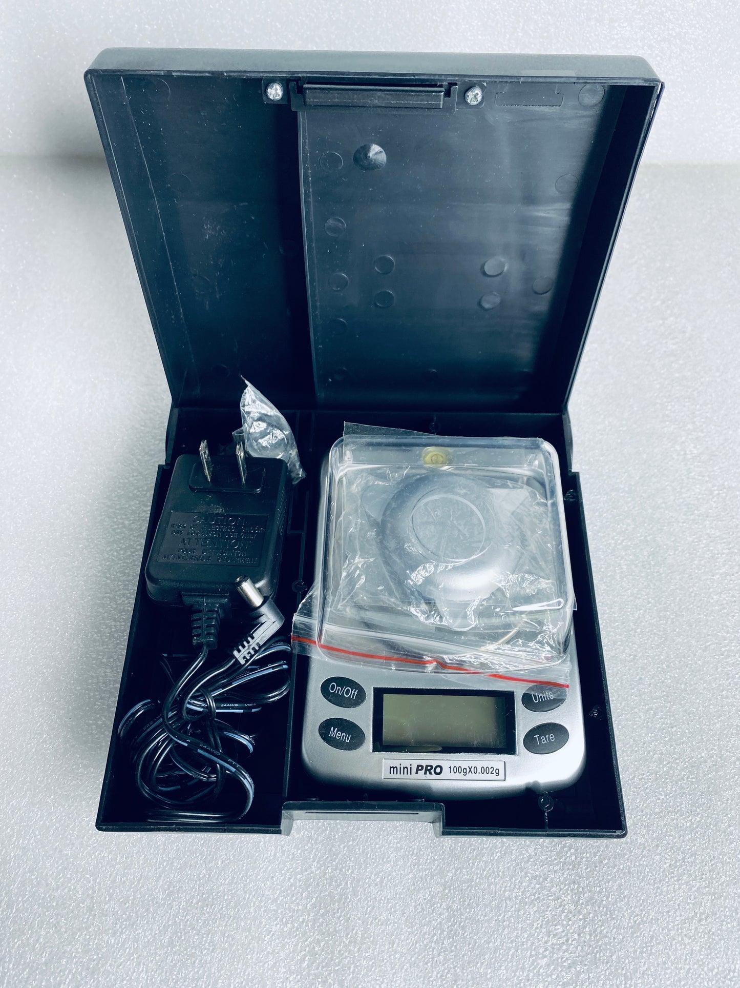 AWS mini Pro Portable Precision Balance 100gX0.002g Scale