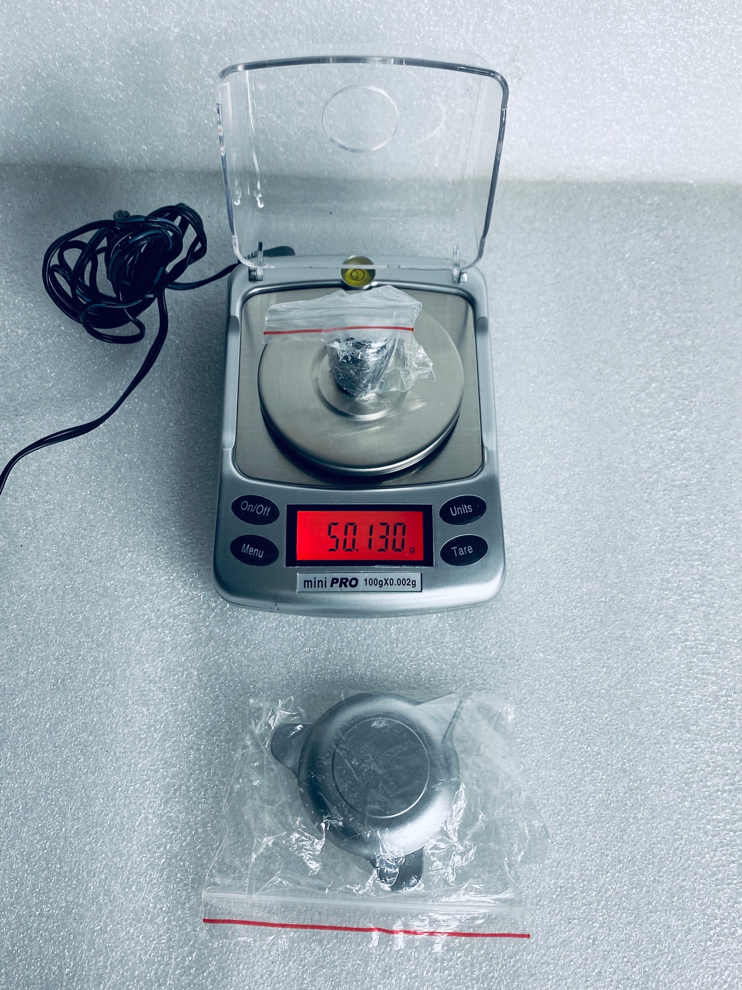 AWS mini Pro Portable Precision Balance 100gX0.002g Scale