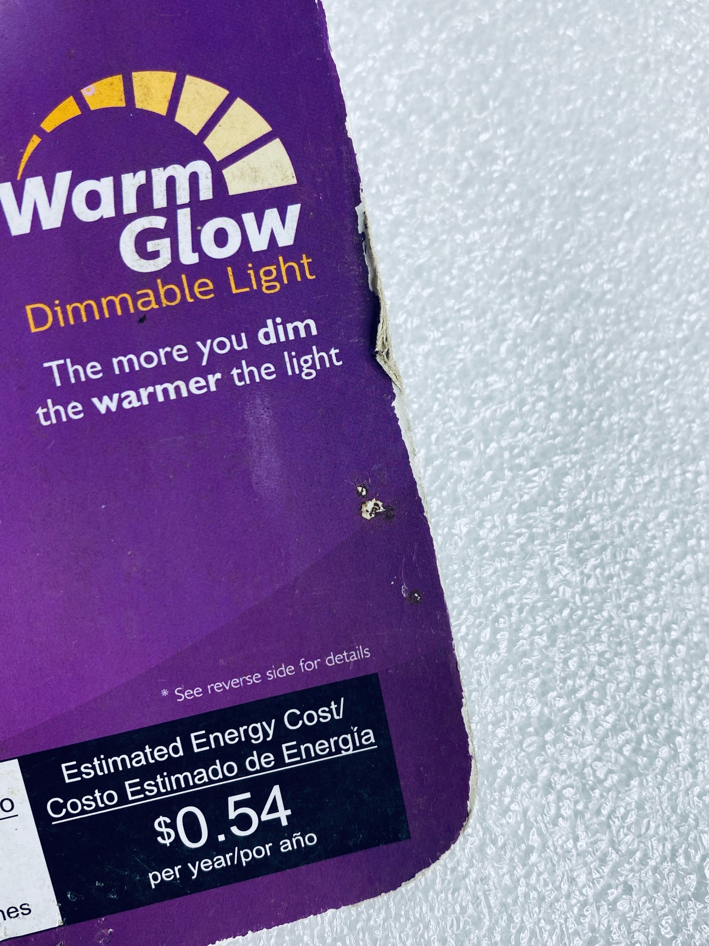 new Other - Philips LED 40w Replacement 4.5w Soft White To Warm Dimmable Light