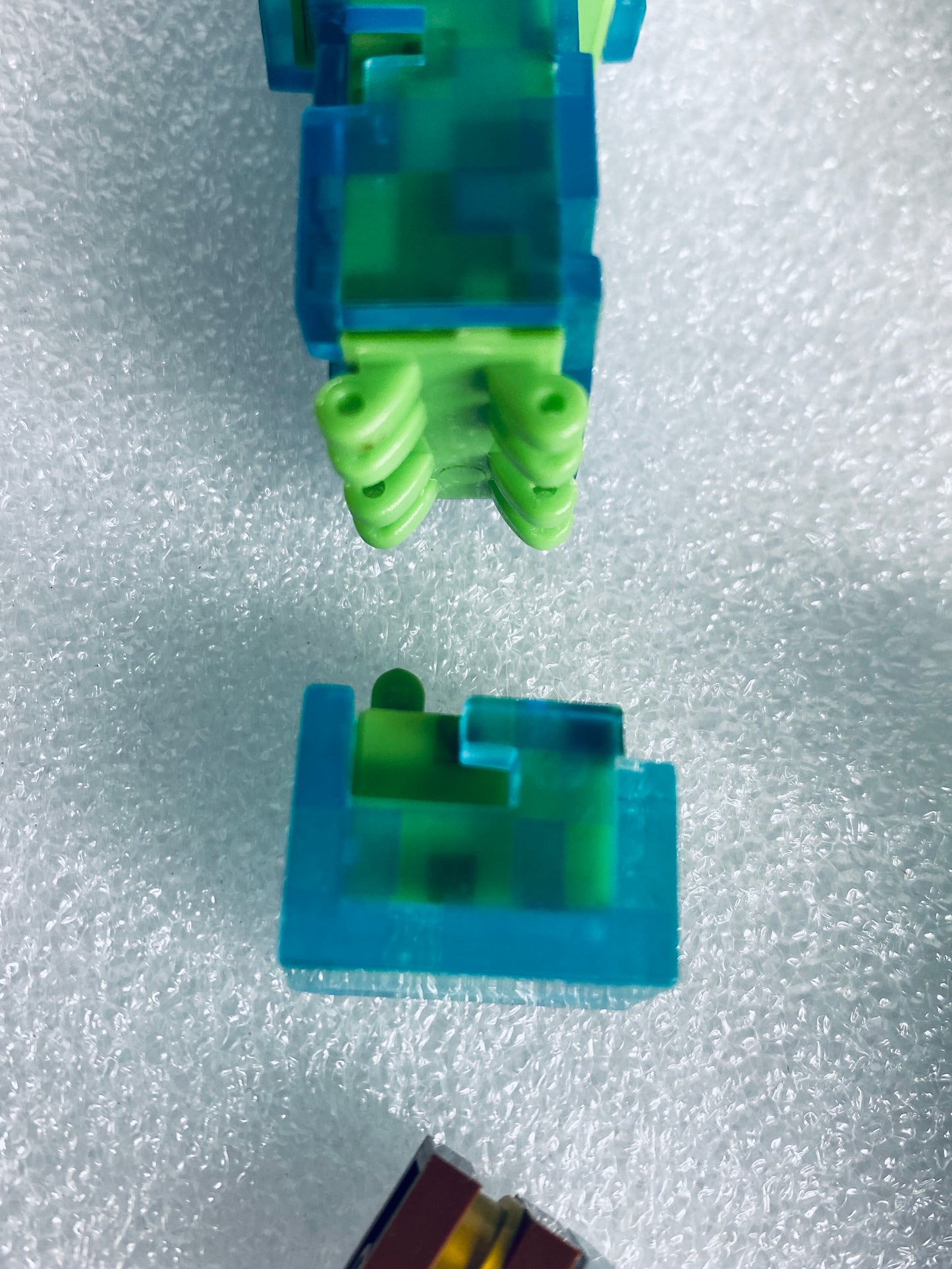 lot Of - Collectible Mattel Incomplete Minecraft Toys Figures Pieces