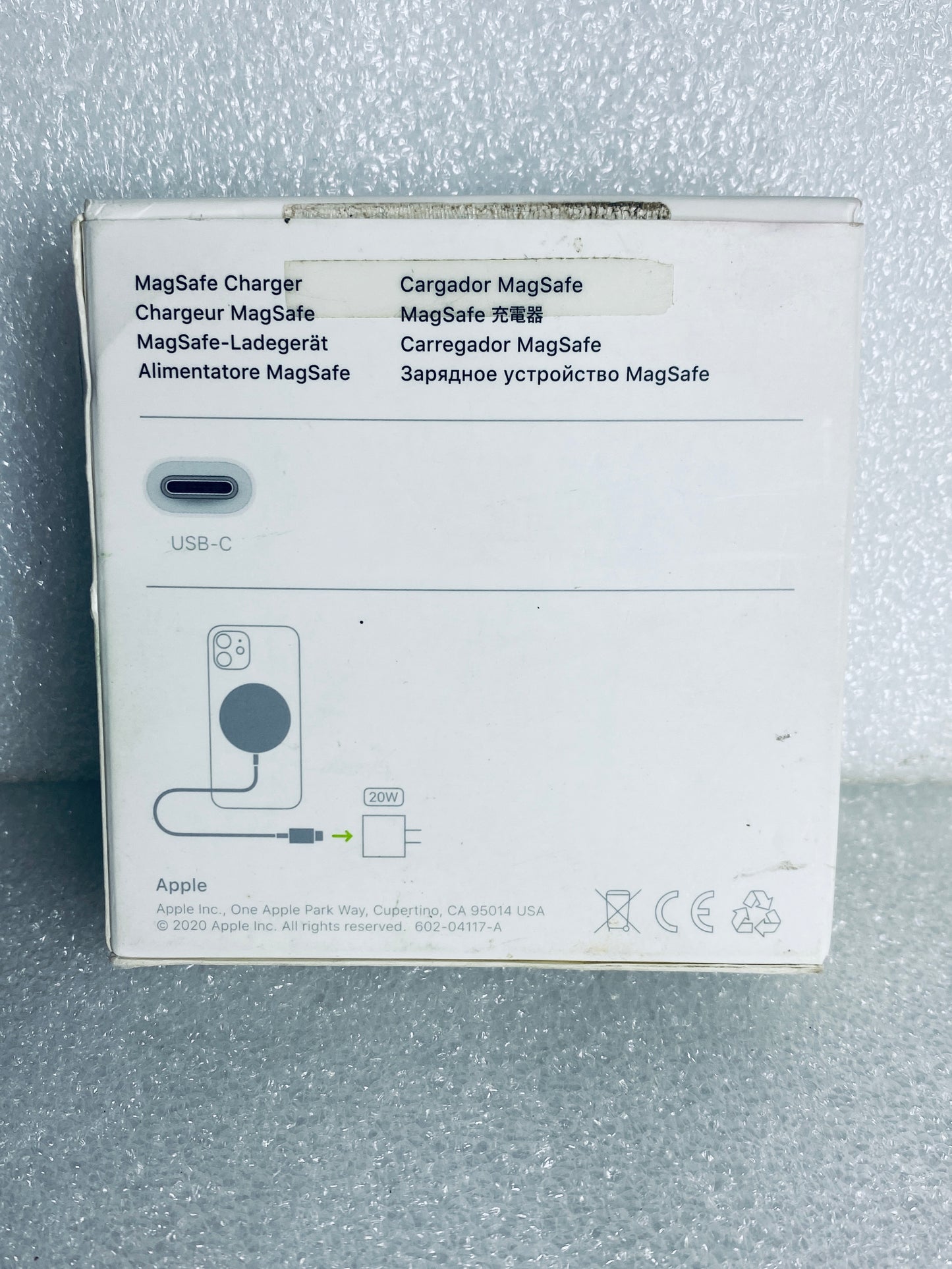 Apple A2140 White MagSafe Charger, MHXH3AM/A