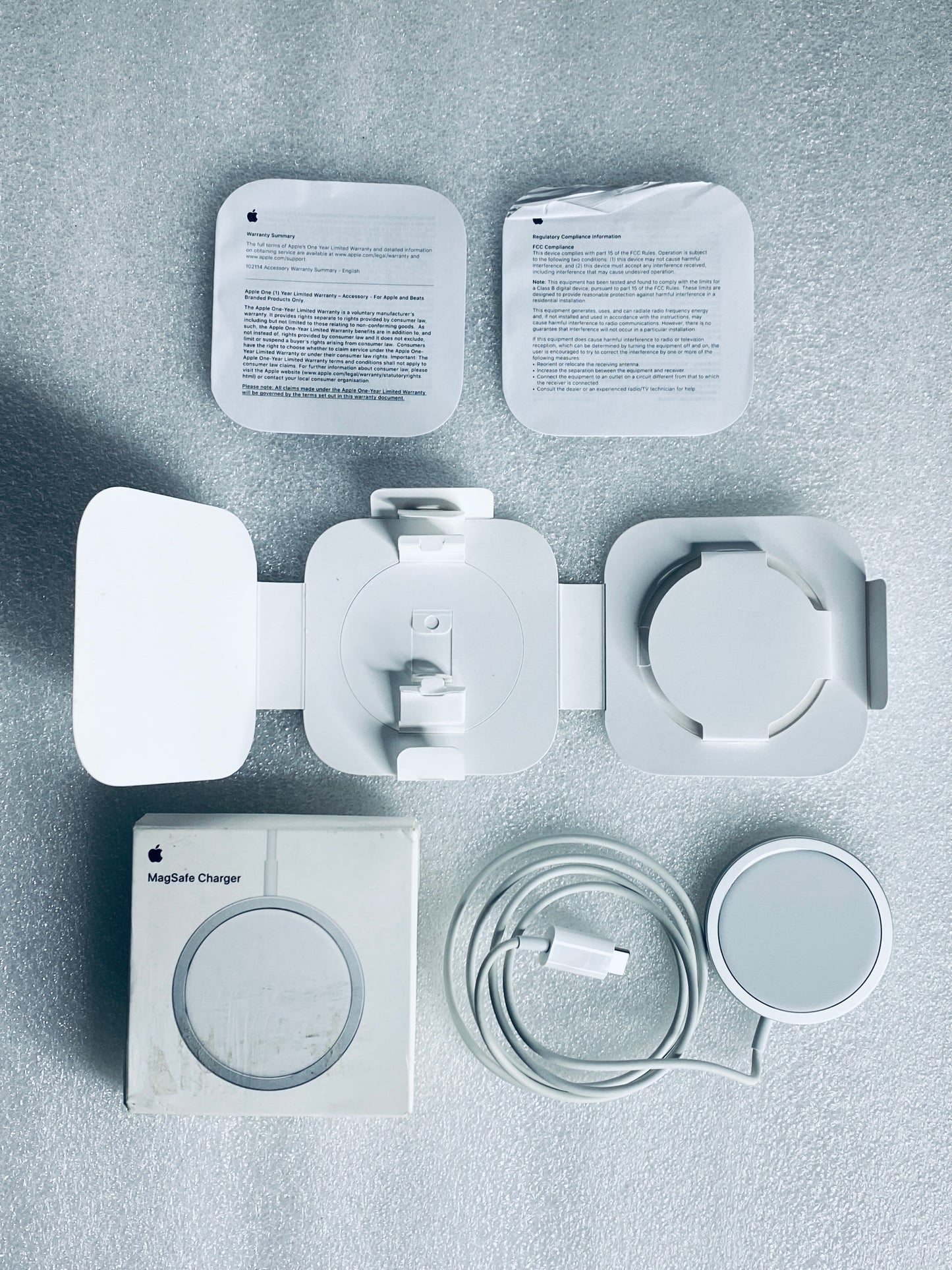 Apple A2140 White MagSafe Charger, MHXH3AM/A