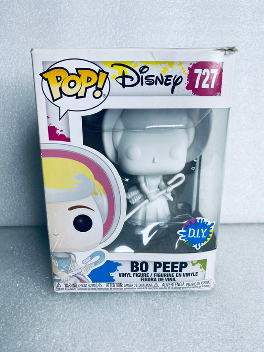 #67 - pop! Disney 727 D.I.Y Bo Peep Vinyl Figure - (IN CONDITION AS SHOWN)