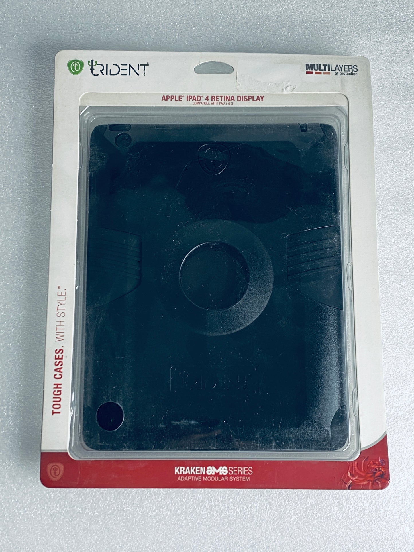 New-Trident Kraken AMS Series Protective Case For Apple iPad 4, iPad 3 & iPad 2