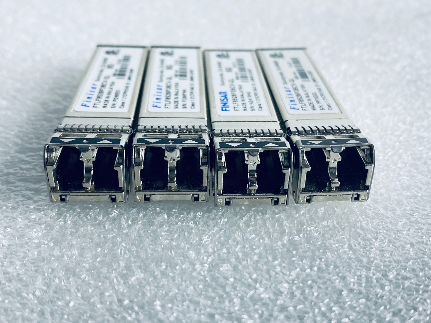 Lot Of 4 - Finisar FTLF8528P3BCV-QL 8G FC 850nm Transceiver Module