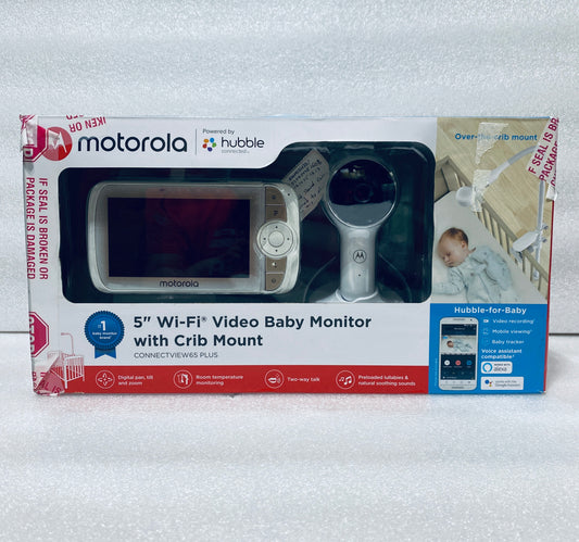 #69 - Motorola 5" Wi-fi Video Baby Monitor For Parts Or Repair - (READ) - (IN CONDITION AS SHOWN)