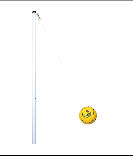 New Open Box - Baden Champions Series 10.5’ Steel Pole Tetherball Set, G207