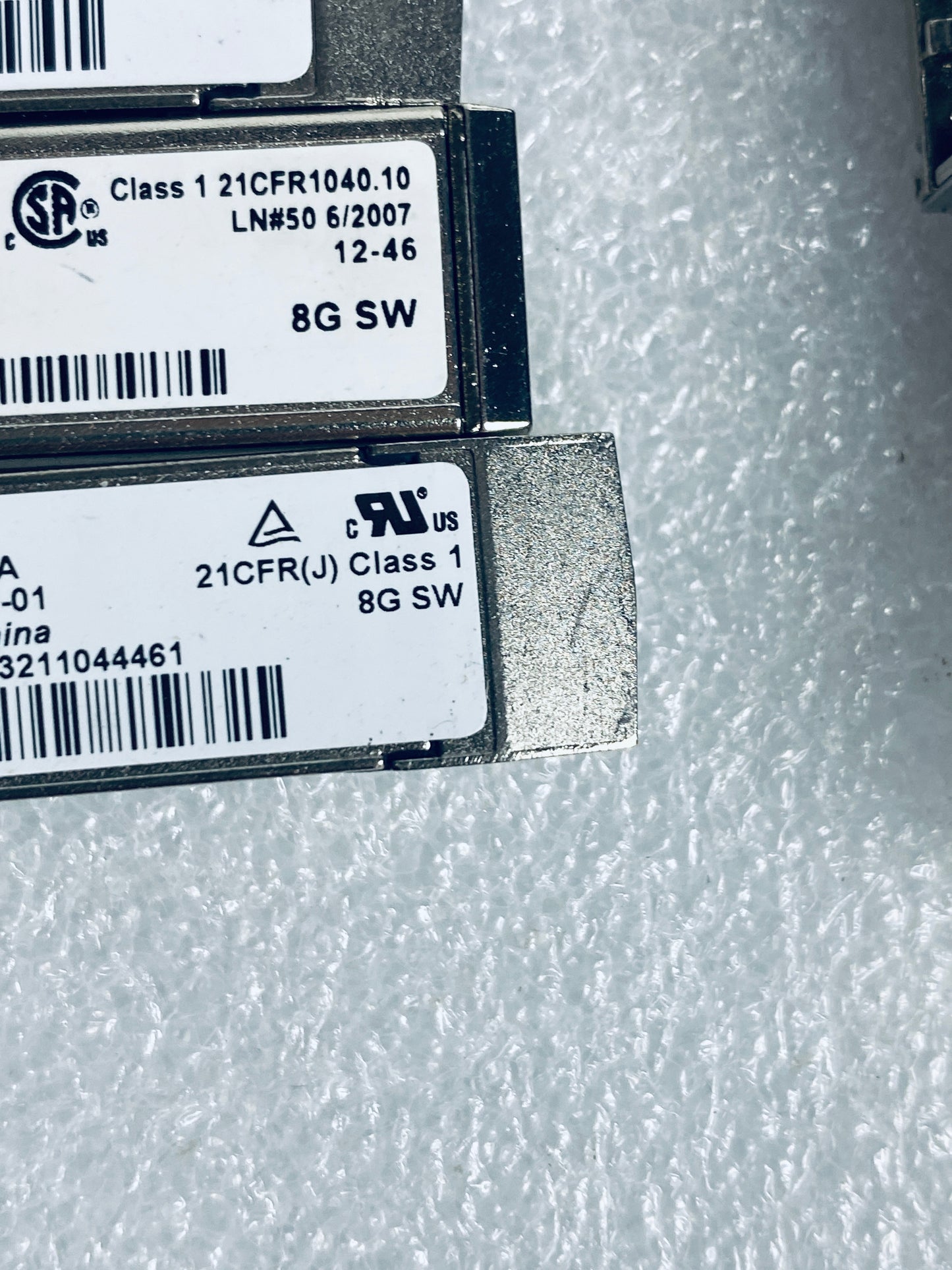 Lot Of 10 - Brocade 8G SW SFP Transceivers, 57-1000117-01