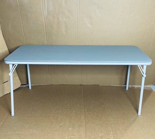 new Other - Garvee Kids Grey Folding Table, 47 1/2" x 20 1/4" x 20 1/4"