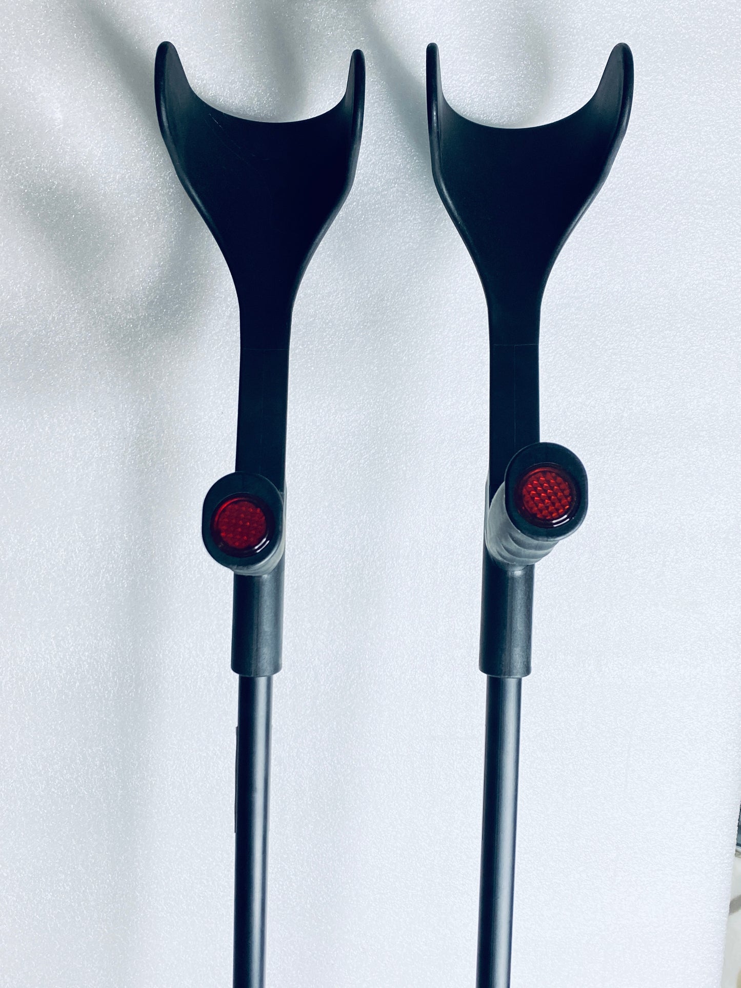 lot Of 2 New Other -Kmina Adjustable Aluminum Forearm Crutches For Adults, Black