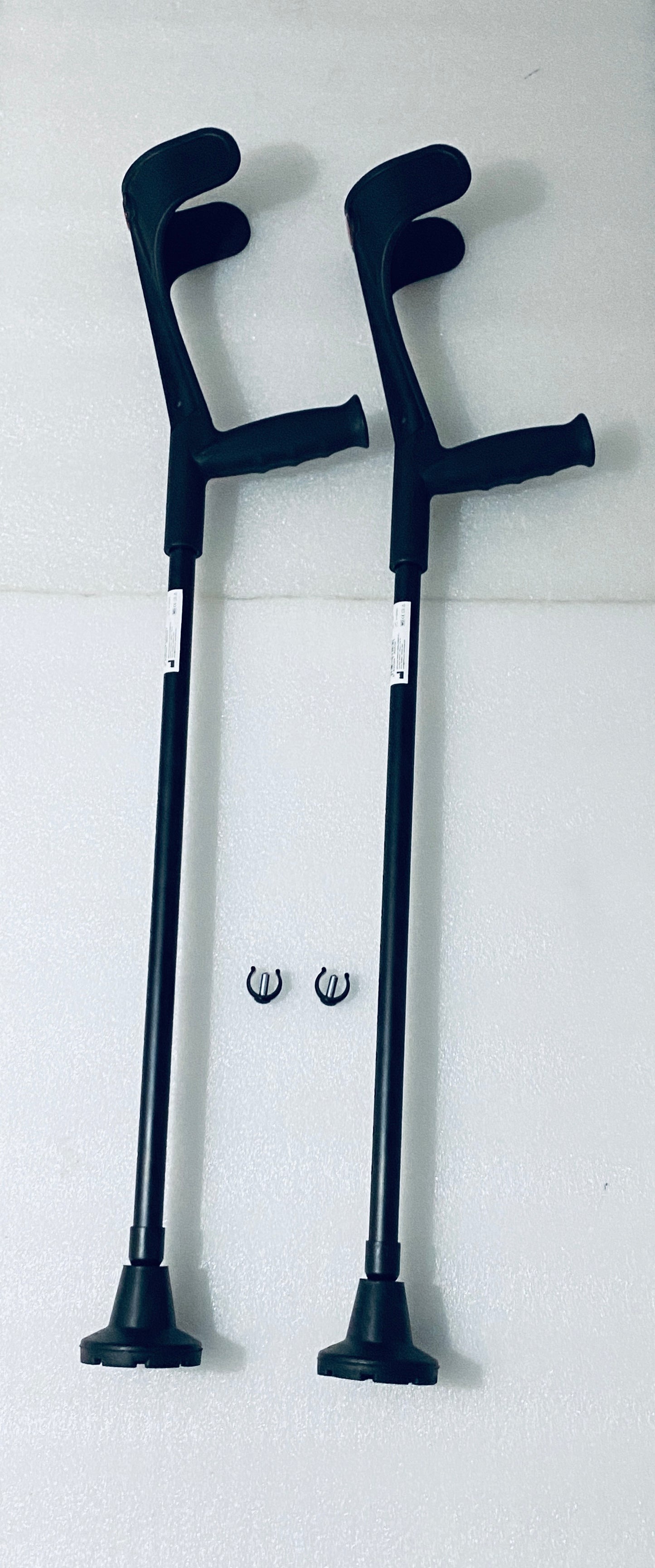 lot Of 2 New Other -Kmina Adjustable Aluminum Forearm Crutches For Adults, Black