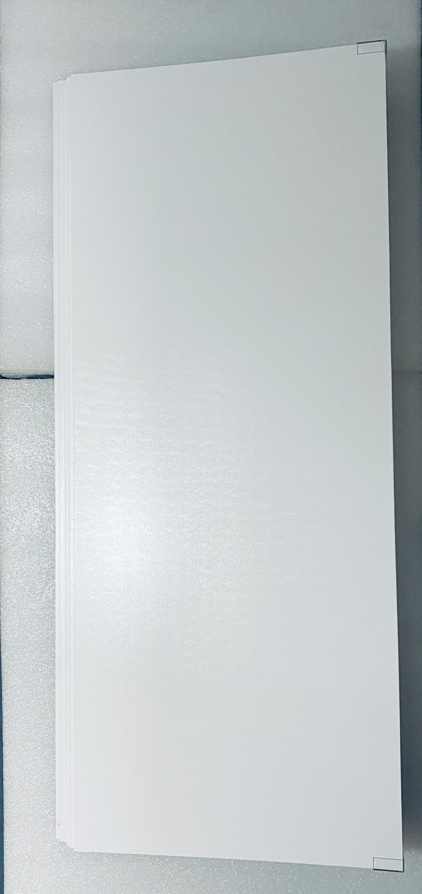 new Other Hoolerry 5Pc 40" x 16" x 3" Foamed PVC Wire Shelf Covers, White – READ