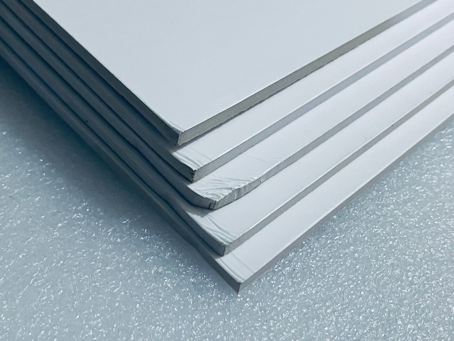 new Other Hoolerry 5Pc 40" x 16" x 3" Foamed PVC Wire Shelf Covers, White – READ