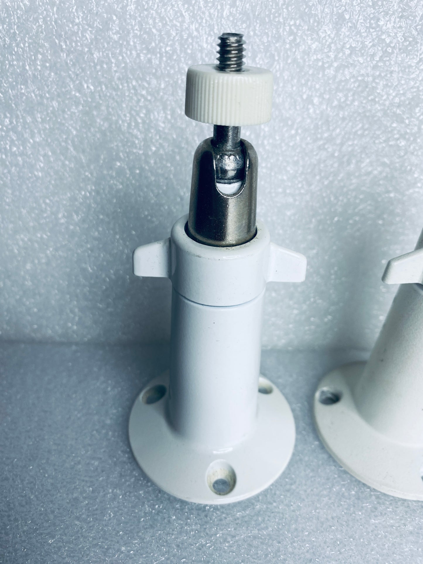 lot Of 3 - Eufy Solar Panel Mounts, White - (READ)