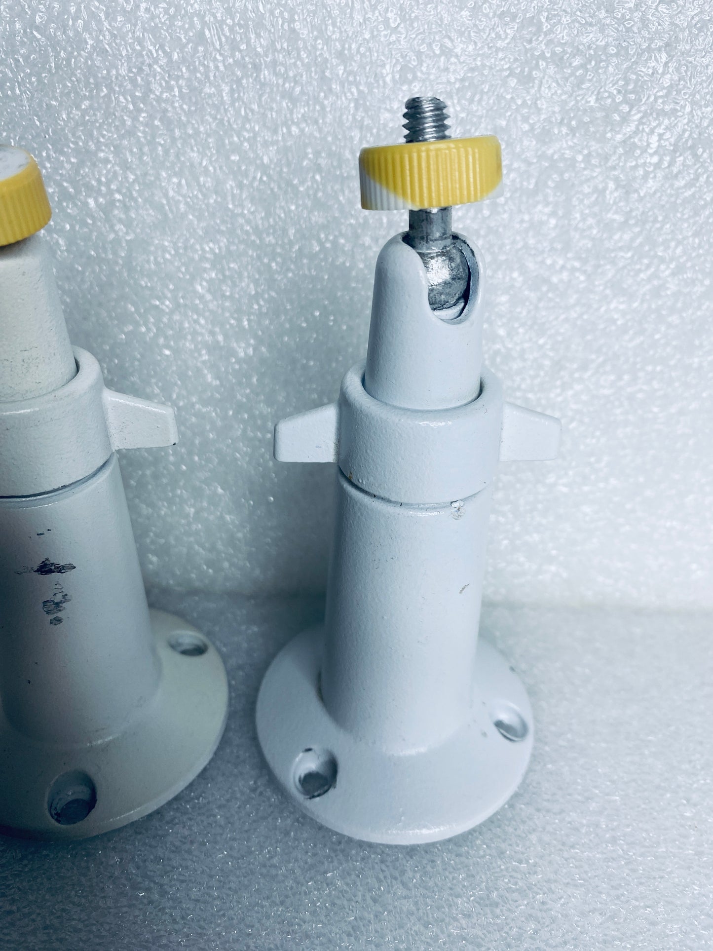 lot Of 3 - Eufy Solar Panel Mounts, White - (READ)
