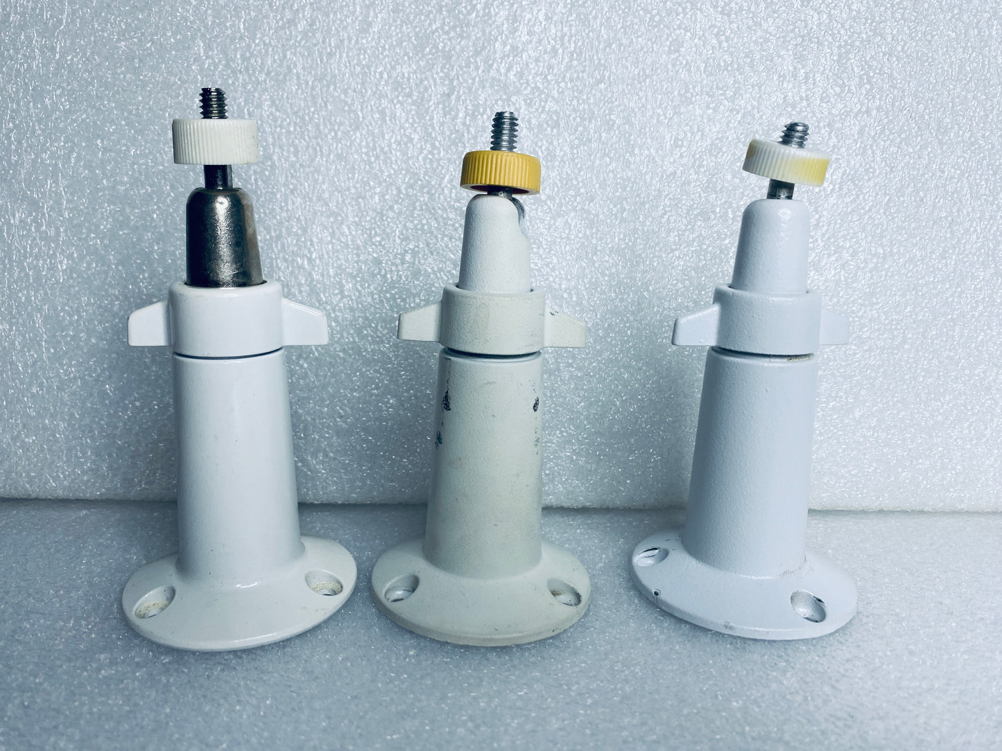 lot Of 3 - Eufy Solar Panel Mounts, White - (READ)