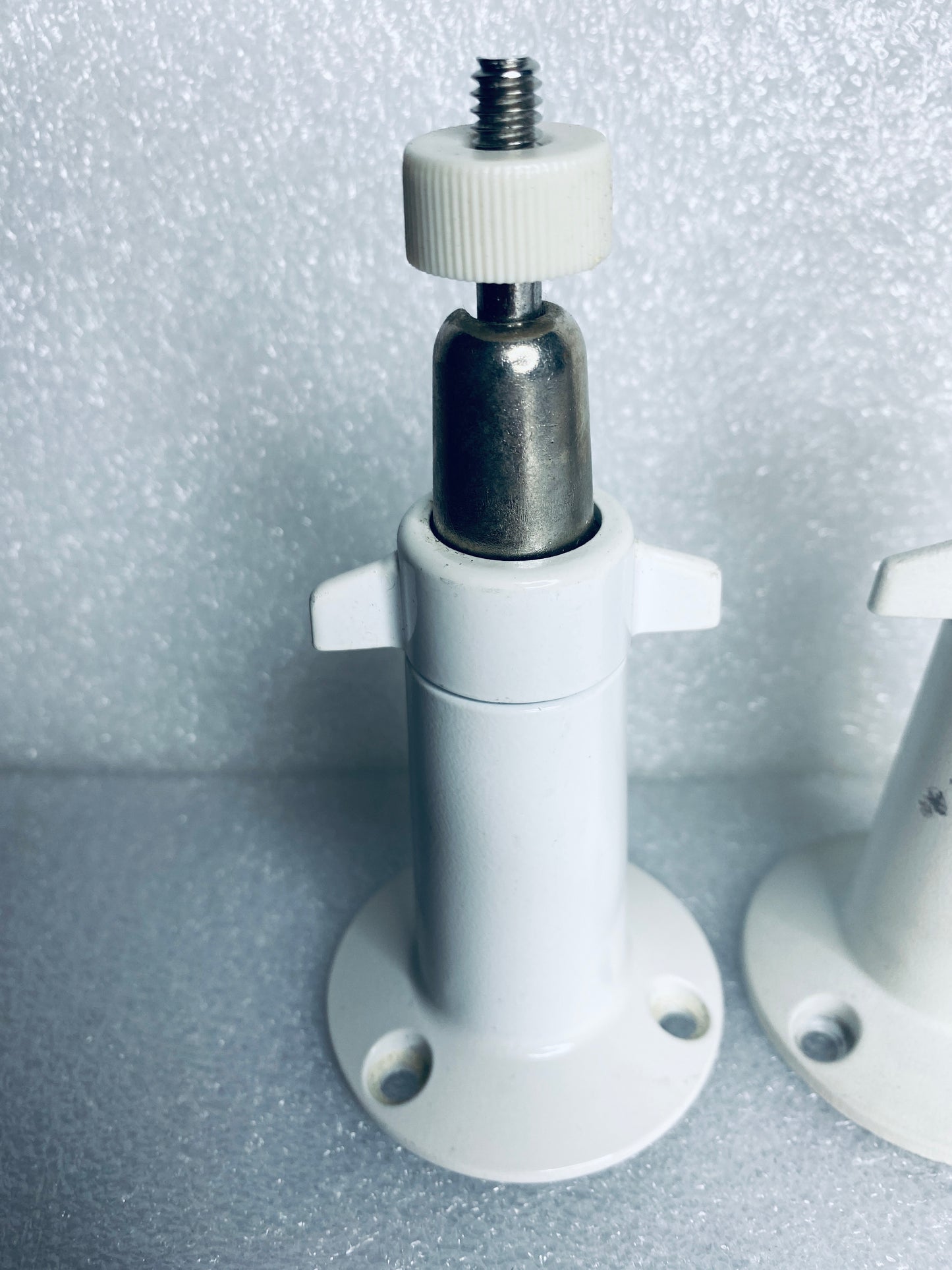 lot Of 3 - Eufy Solar Panel Mounts, White - (READ)