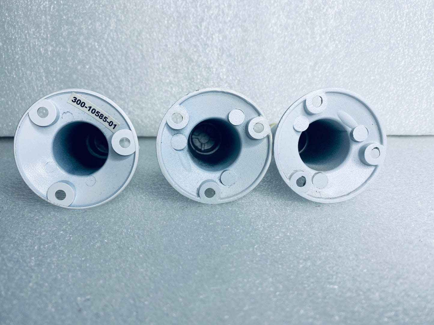 lot Of 3 - Eufy Solar Panel Mounts, White - (READ)