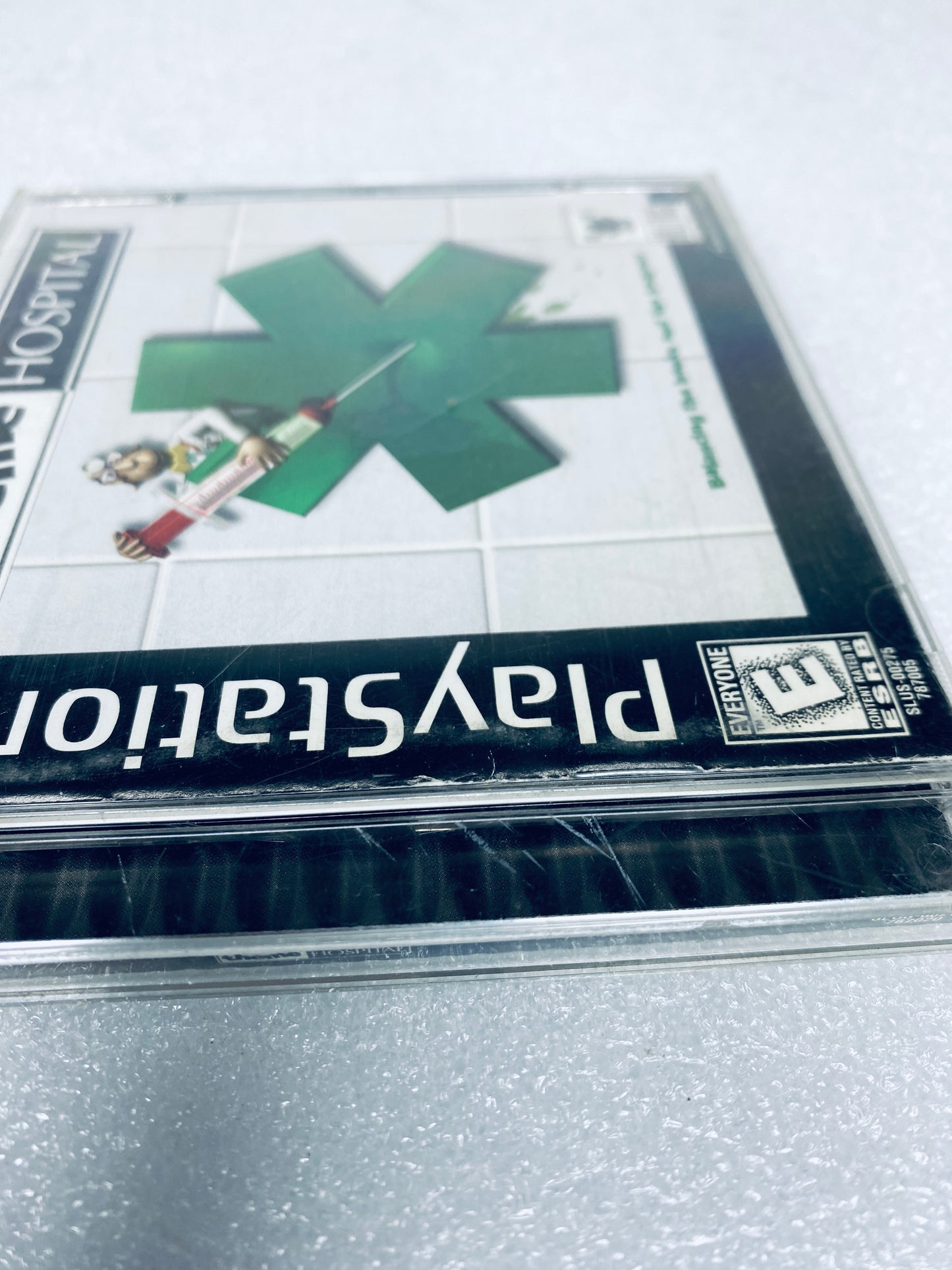 Sony PlayStation 1 PS1 Theme Hospital Video Game, Black Label - (READ)
