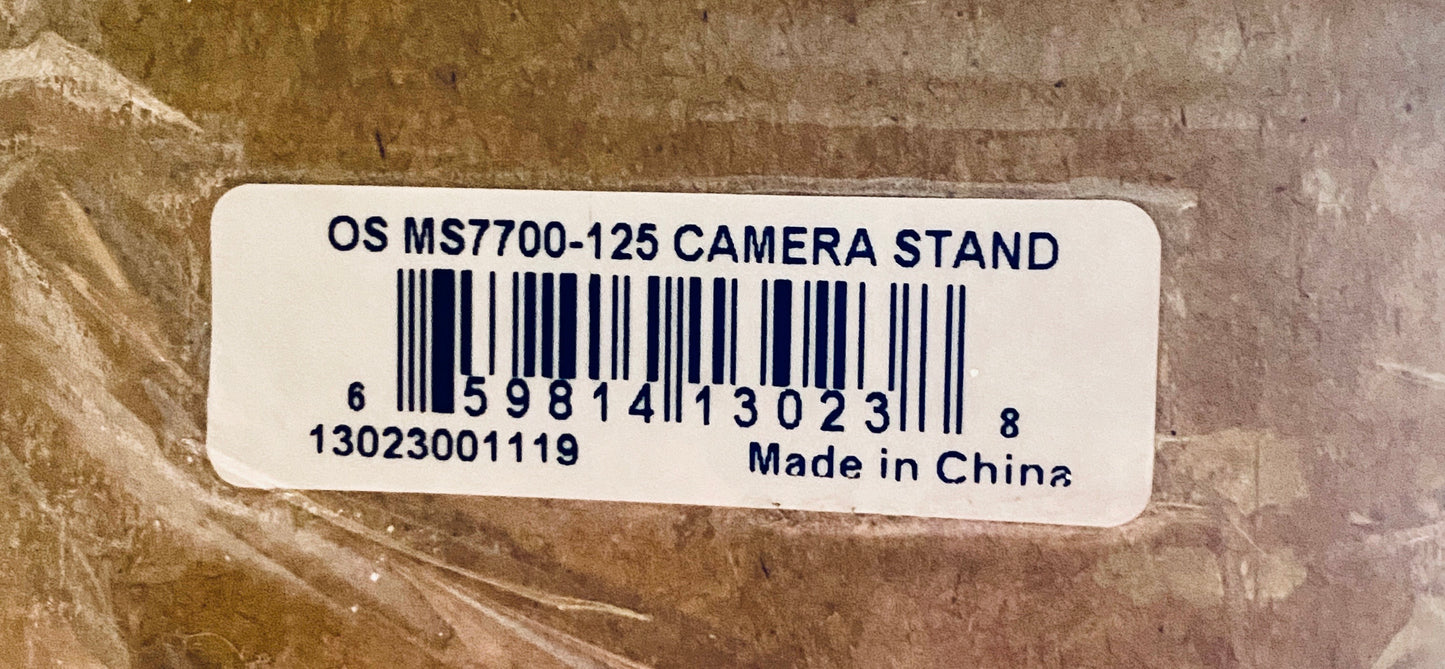 open Box - Swivl Adjustable Black Video Camera Tripod Floor Stand, 32"-63"