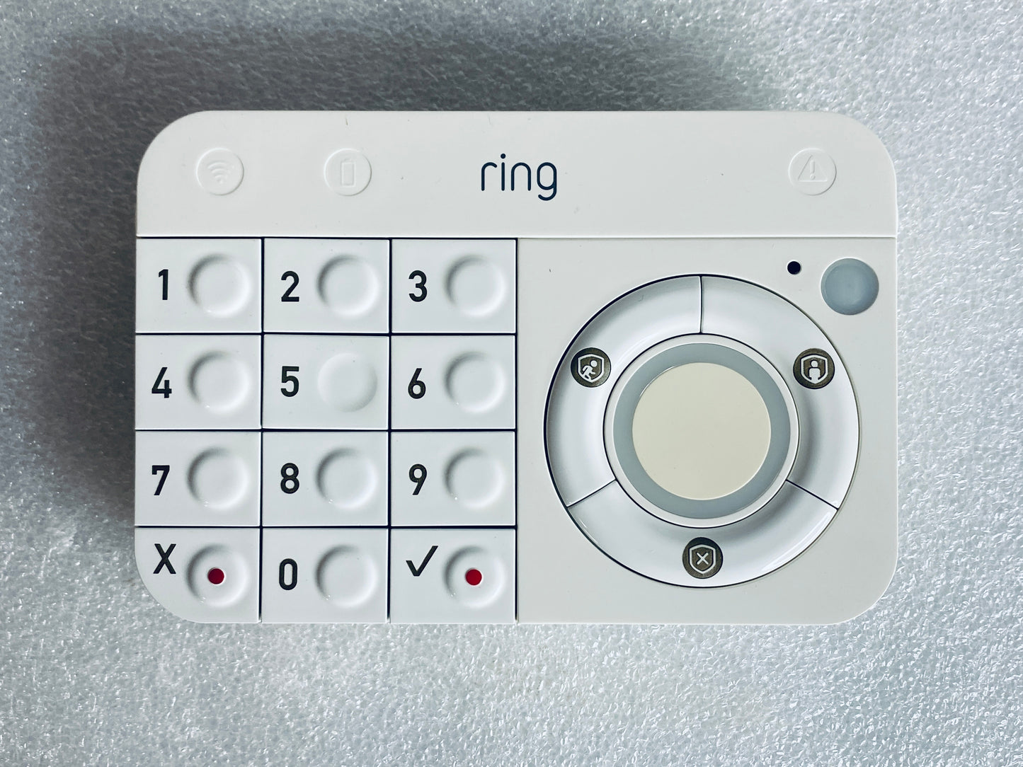 Ring 10Pc Wireless Home Alarm Security System Kit, White - (READ)
