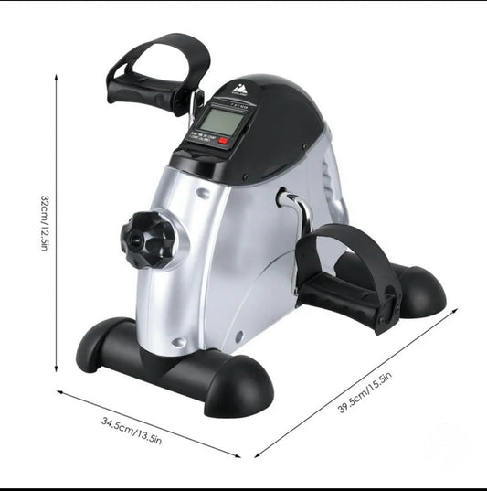Evoland Indoor Under Desk Bike Pedal Exerciser W/ 240lb Weight Capacity – (READ)