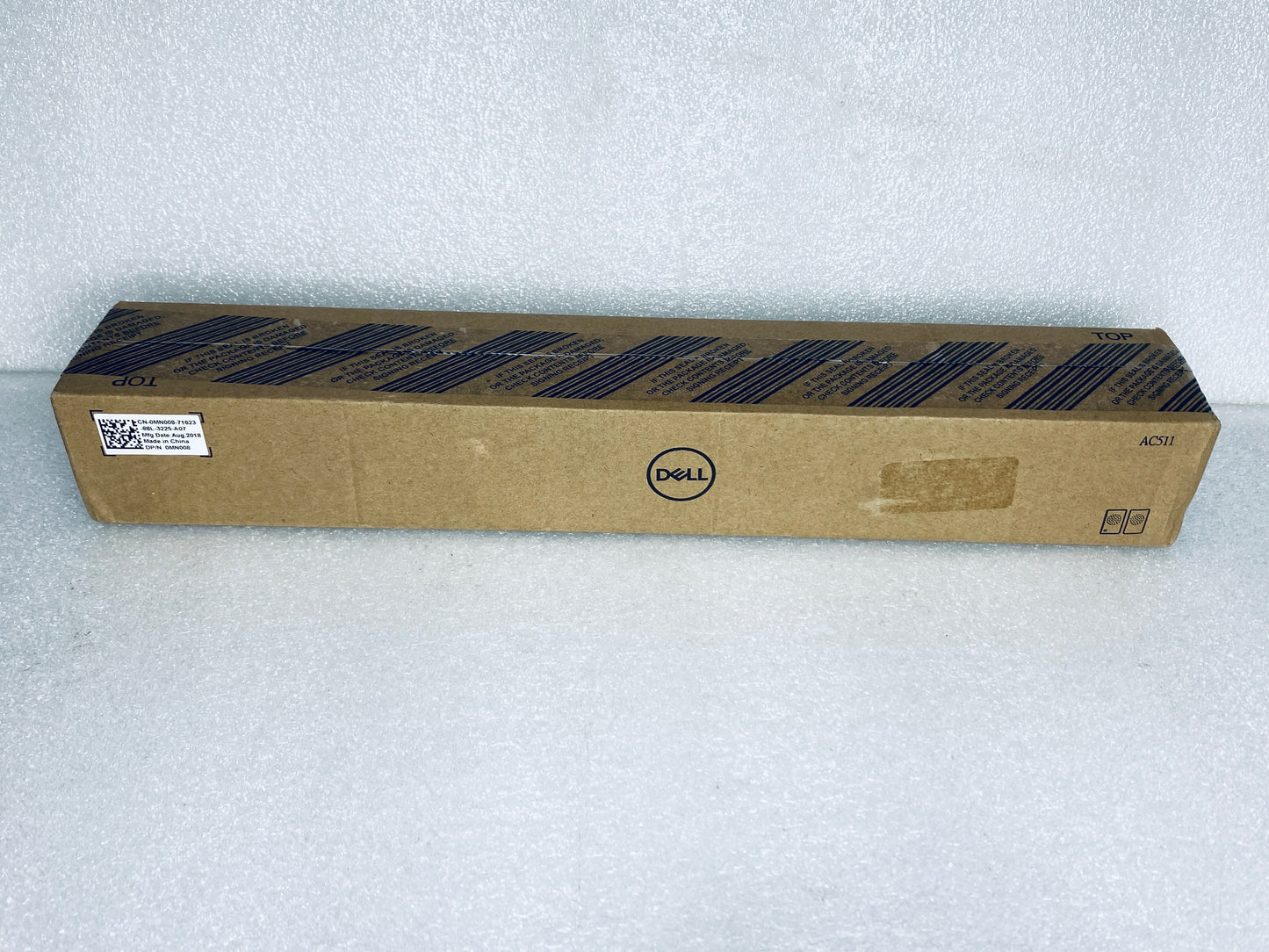 #150 - new - Dell AC511 USB Powered Stereo Sound Bar Speaker, Black - (READ) - (AS SHOWN)