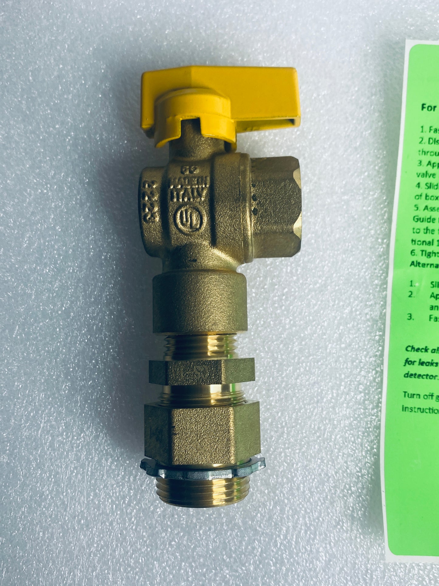 new Open Box - Ox Box Pro-Flex 1/2" Gas Valve Outlet Box