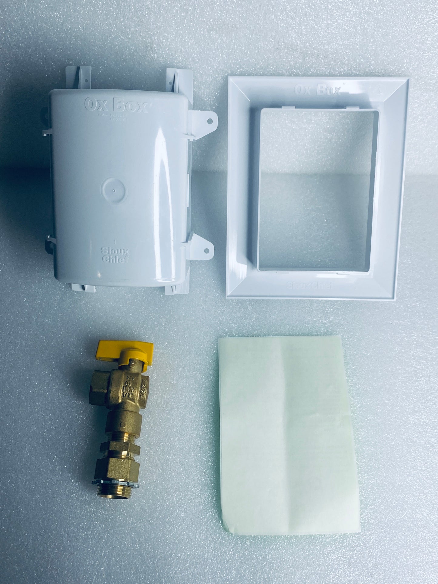 new Open Box - Ox Box Pro-Flex 1/2" Gas Valve Outlet Box