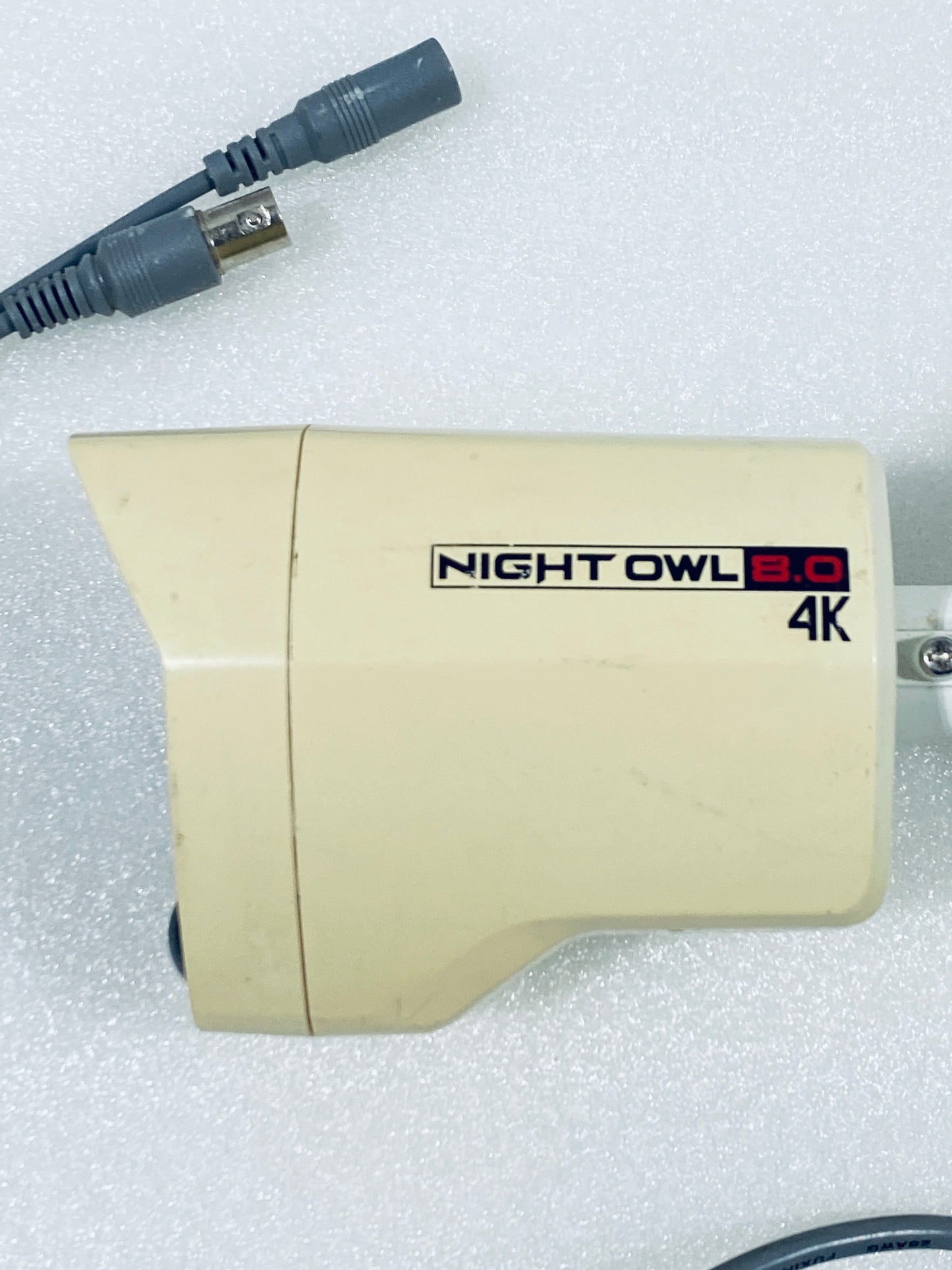 Night Owl 8.0 4K BNC White Bullet Security Camera, CM-PTHD80W-BU-HIK - (READ)