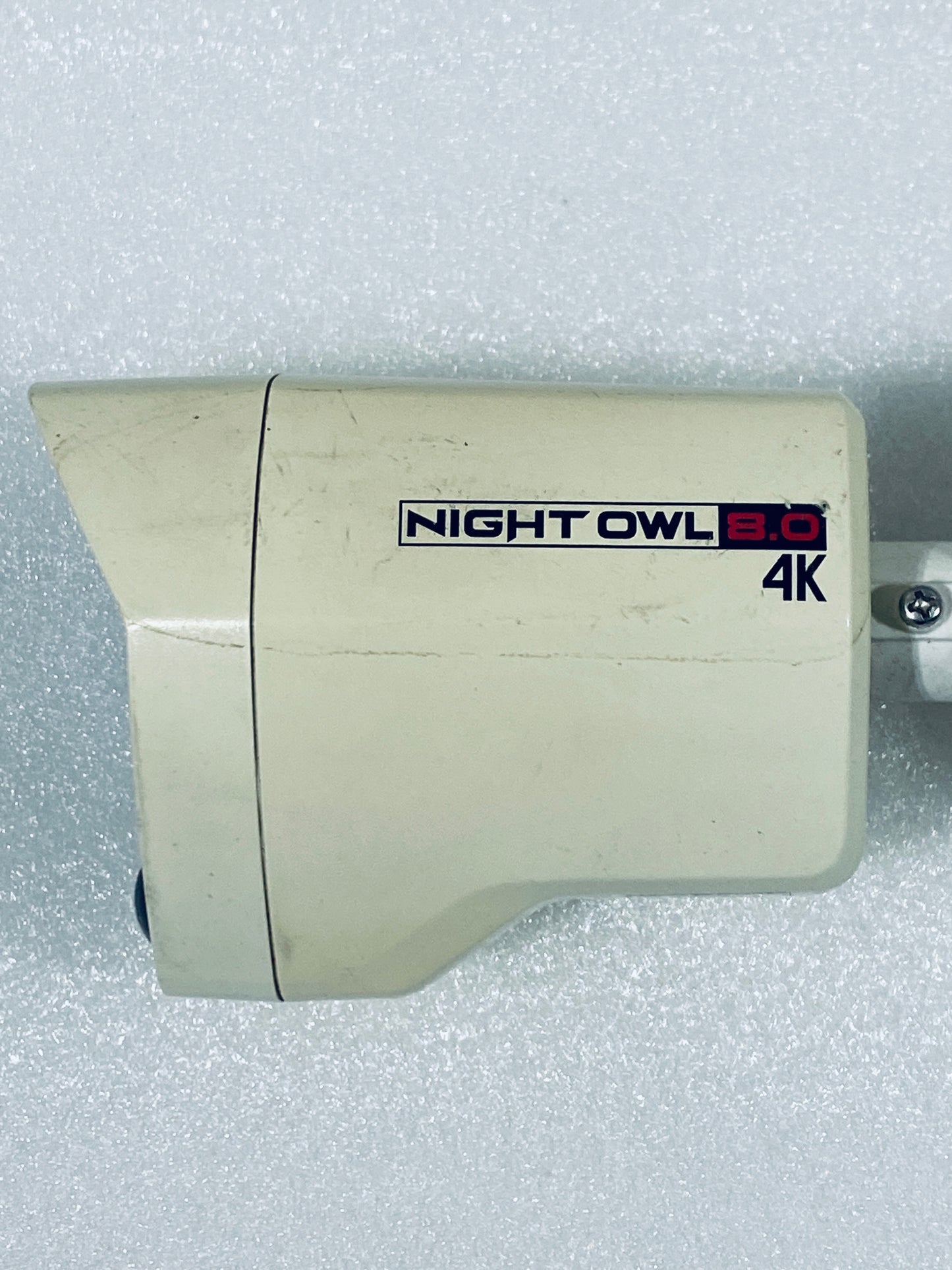 Night Owl BNC 8.0 4K White Bullet Security Camera, CM-PTHD80W-BU-HIK - (READ)