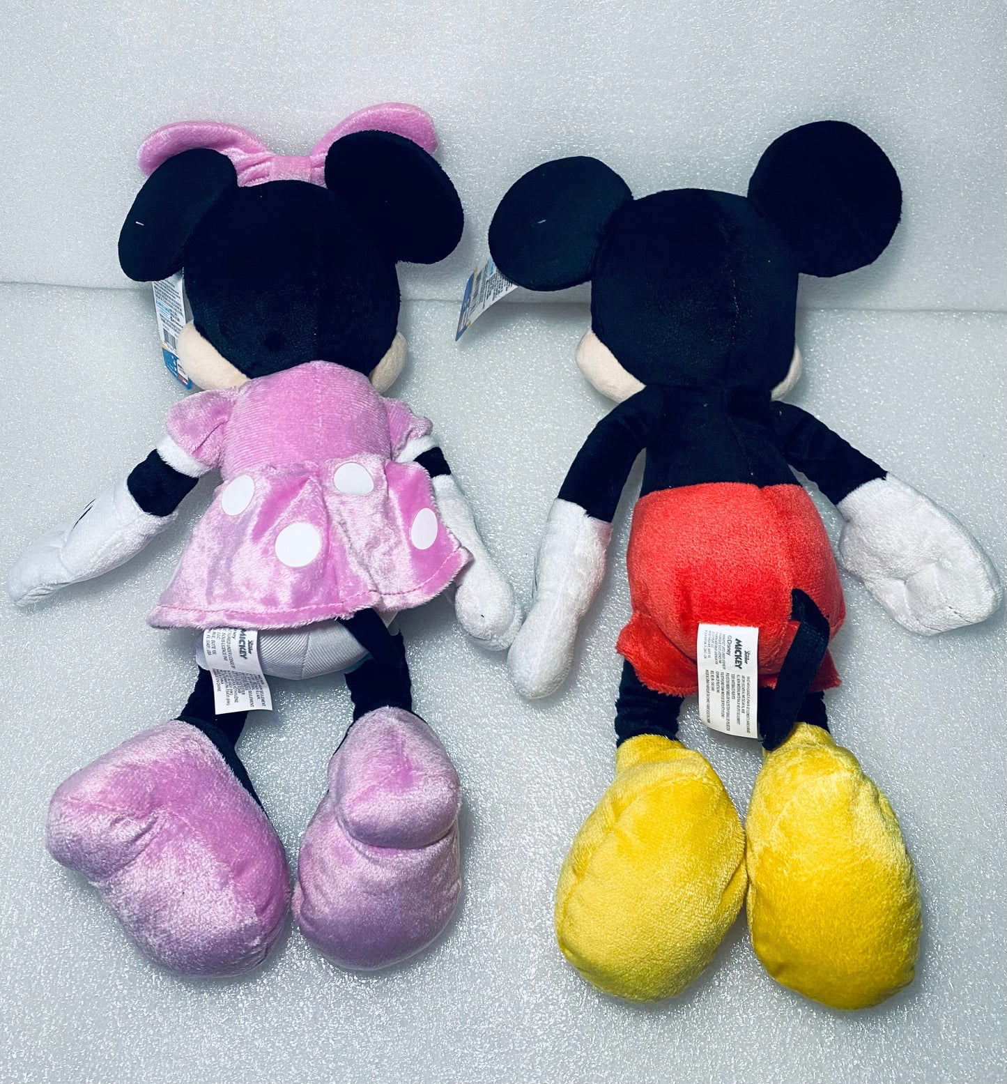 New Disney Junior Mickey & Minnie Mouse Set Clubhouse Series Plush Dolls
