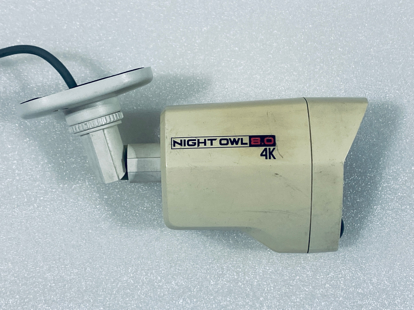 Night Owl BNC 8.0 4K White Bullet Security Camera, CM-PTHD80W-BU-HIK - (READ)