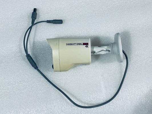 Night Owl 4K 8.0 BNC Bullet White Security Camera, CM-PTHD80W-BU-HIK - (READ)