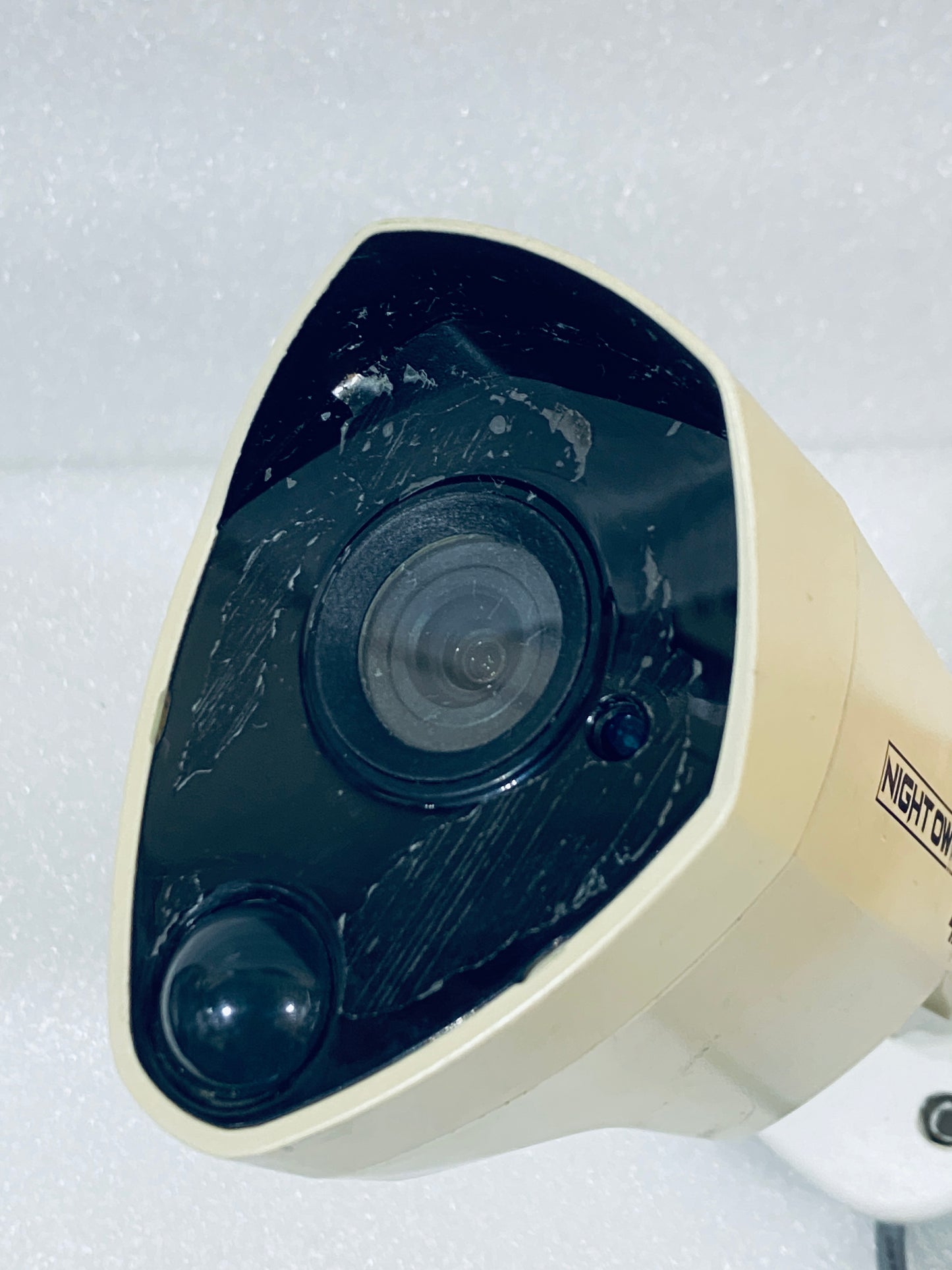 Night Owl BNC 4K Bullet 8.0 White Security Camera, CM-PTHD80W-BU-HIK - (READ)
