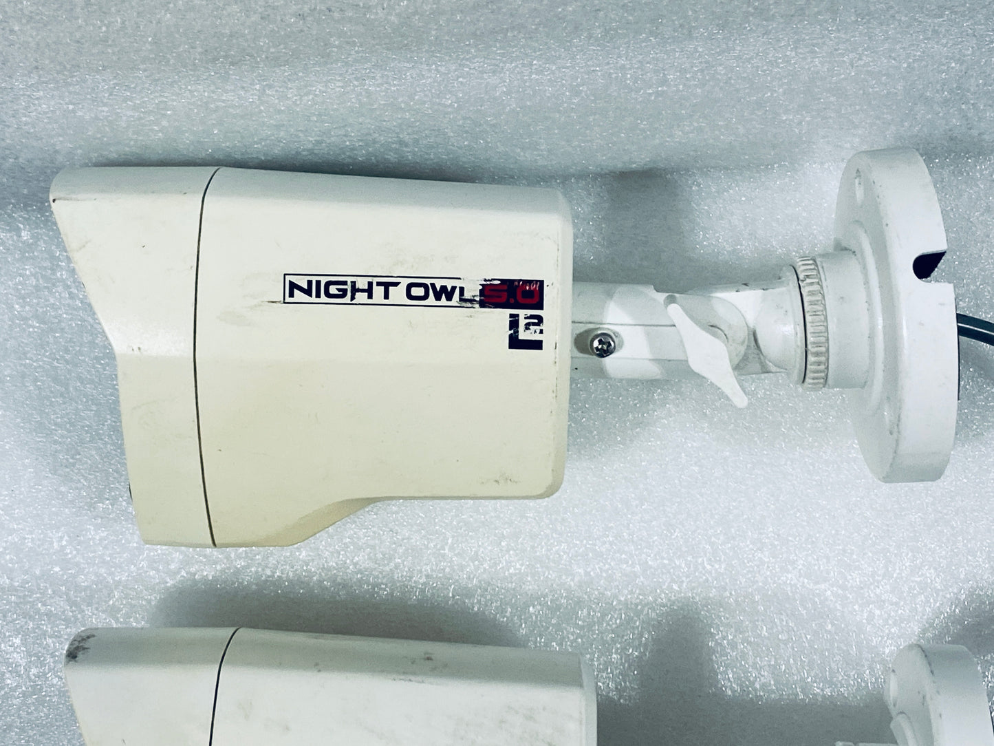 Lot Of 3 - Night Owl 5.0 L2 5MP BNC Security Cameras, CM-PTHD50NW-BU-HIK - READ
