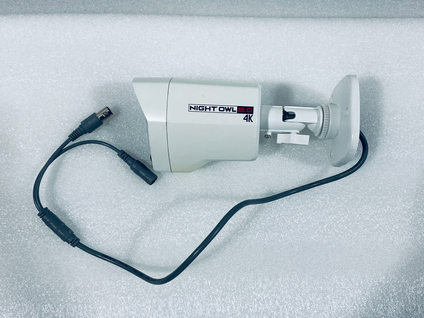 Night Owl Bullet BNC 4K 8.0 White Security Camera, CM-PTHD80W-BU-HIK - (READ)