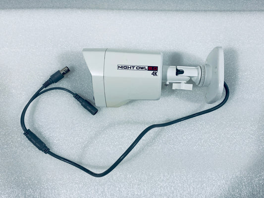 Night Owl Bullet BNC 4K 8.0 White Security Camera, CM-PTHD80W-BU-HIK - (READ)