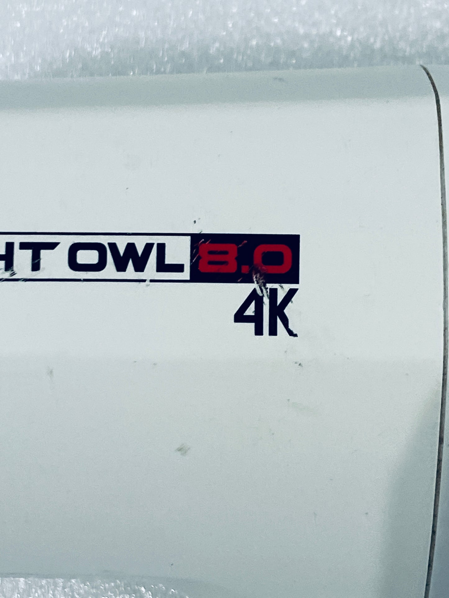 Night Owl Bullet BNC 4K 8.0 White Security Camera, CM-PTHD80W-BU-HIK - (READ)