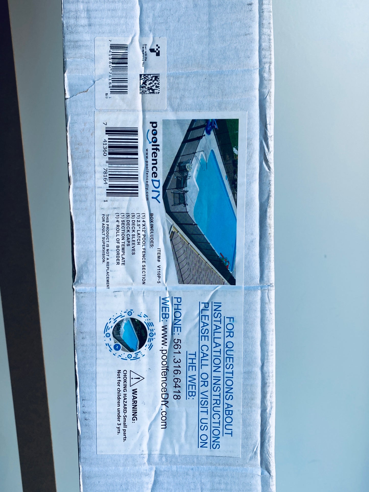New Other - Life Saver Pool Fence DIY Black Mesh 4’ x 12’ Fencing Section Kit